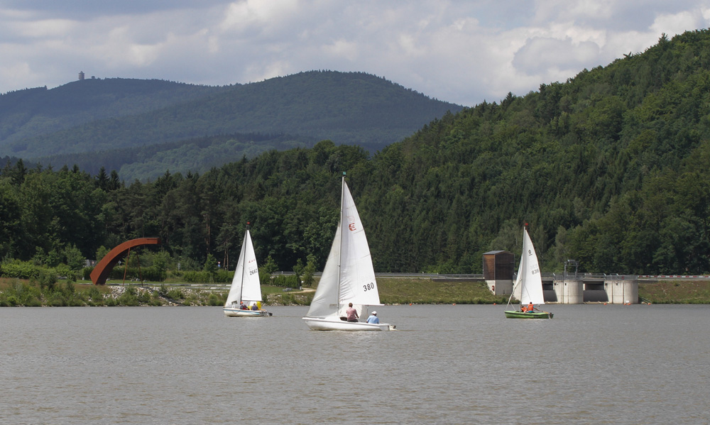 Segel am Drachensee